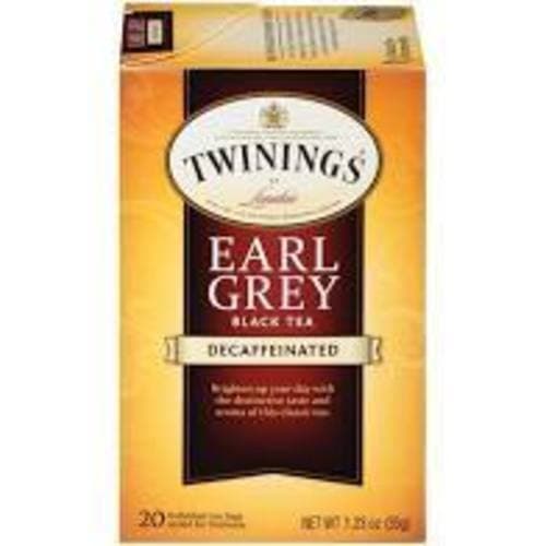 Twinings Decaffeinated Earl Grey Black Tea Bags