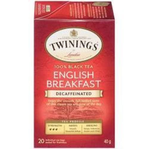 Twinings Decaf Teabags • English Breakfast