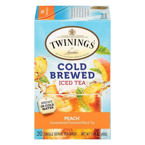 Twinings Cold Brew Tea • Peach