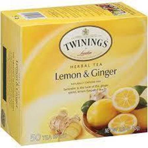 Twinings Teabags • Lemon & Ginger 50ct