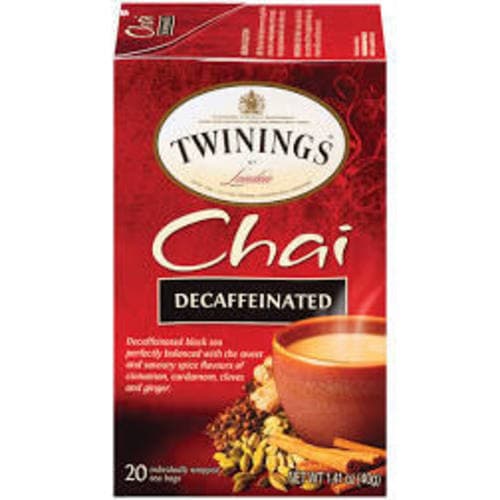 Twinings Chai Teabags • Decaffeinated
