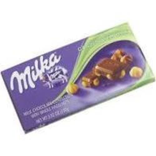 Milka Chocolate Bar • Whole Hazelnut