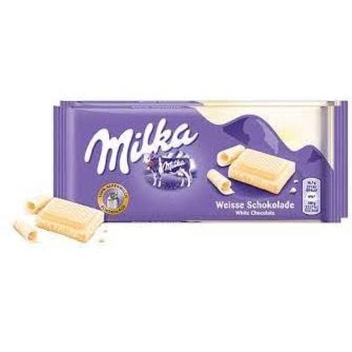 Milka Chocolate Bar • White