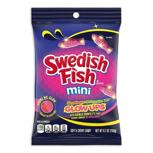 Swedish Fish Gummies • Mini Glow Ups