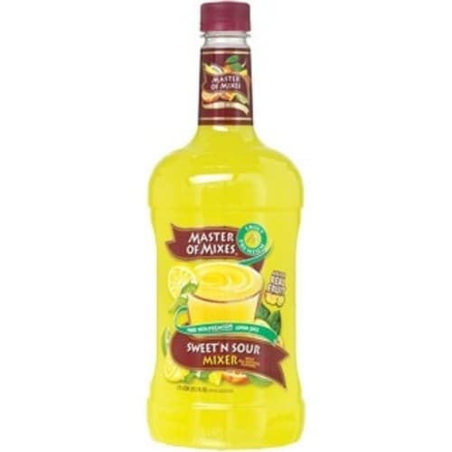 Master Of Mixes Sweet & Sour Cocktail Mixer Long Island Iced Tea Whiskey Sour Lemonade