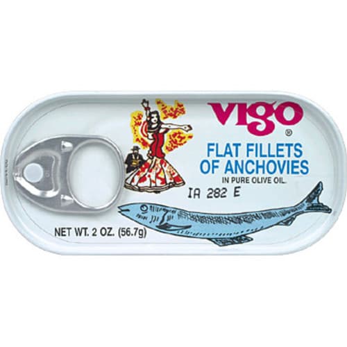 Vigo Anchovies Flat 2oz