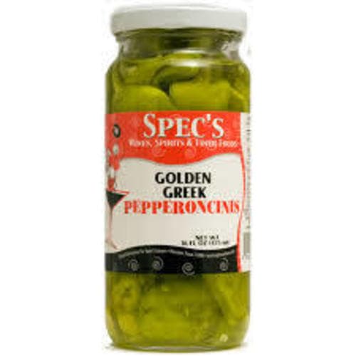 Spec's #2406 Golden Greek Pepperoncini