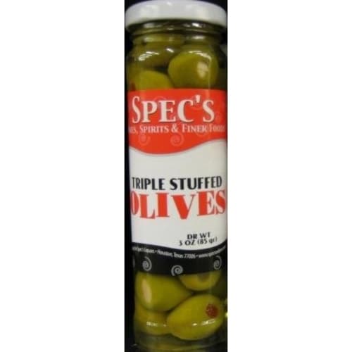 Spec's Olives • Triple Stuffed