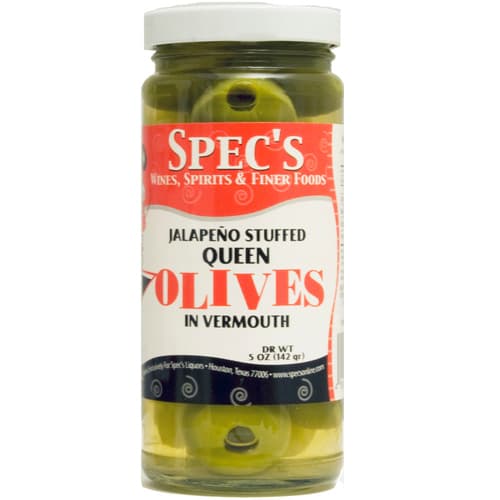 Spec's Jalapeno Olives In Vermouth