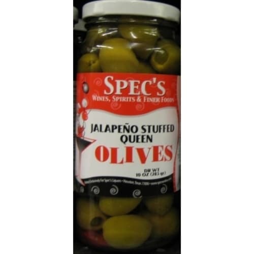 Spec's Jalapeno Stuffed Olives