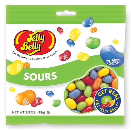 Jelly Belly Sour Flavored Jelly Bean Candy In Bag