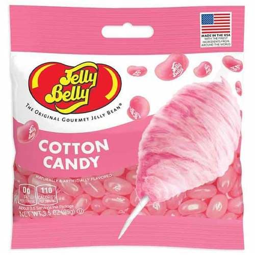 Jelly Belly Cotton Candy Flavored Jelly Bean Candy In Bag