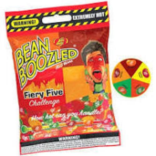 Jelly Belly Bag • Fiery Five Challenge Bean Boozled