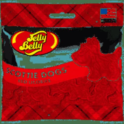 Jelly Belly Bag • Red Licorice Scottie Dogs