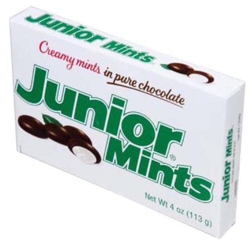 Junior Creamy Mints In Chocolate Candy