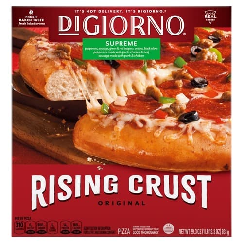 Digiorno Frozen Supreme Rising Crust Pizza