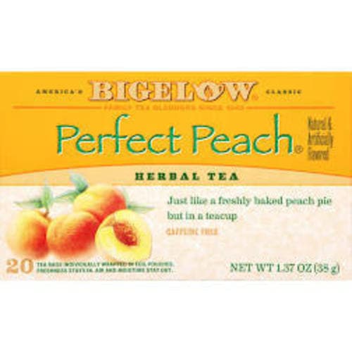 Bigelow Perfect Peach Herbal Tea Bags