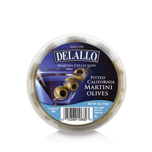 Delallo Martini Olive Cup • Pitted California Olives In Brine
