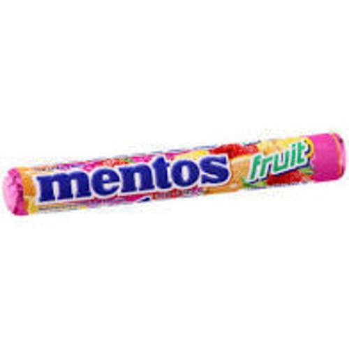 Mentos Chewy Mixed Fruit Flavored Non Melting Mints