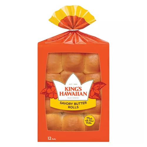King's Hawaiian Bread • Savory Butter Rolls