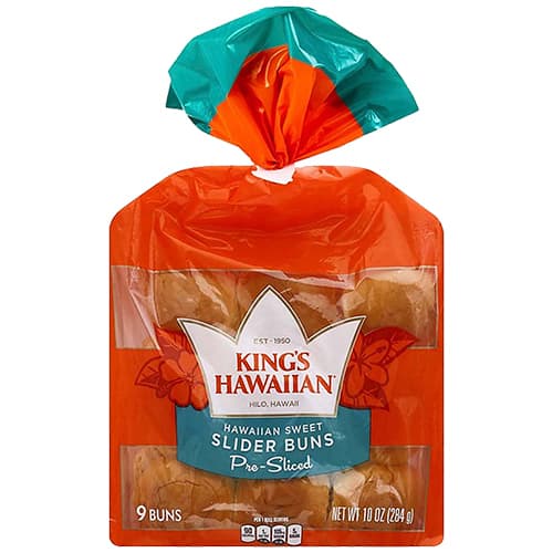King's Hawaiian Sliders Buns • Pre-cut