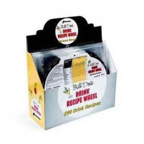 Bill Dove Drink Recipe Wheel 290 Drinks