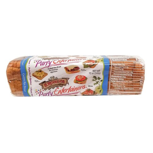 S. Rosen's Caraway Rye Cocktail Bread