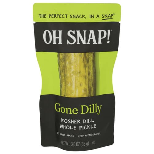 Oh Snap! Whole Pickle • Gone Dilly Kosher Dill