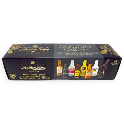 Anthon Berg 14 Liqueur Filled Chocolates Tunnel Box
