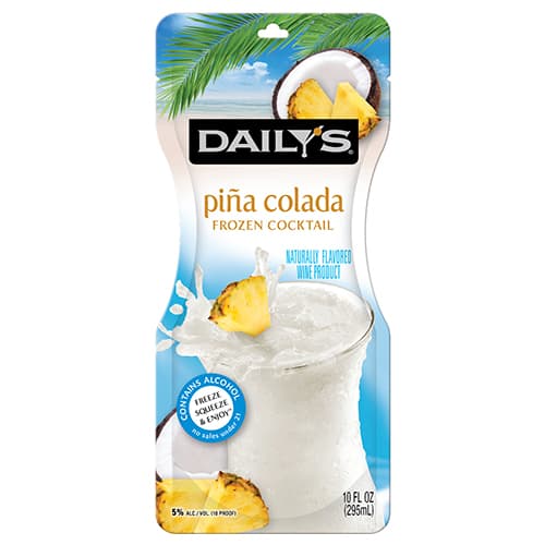 Daily’s Tropical Frozen Pina Colada Pouch