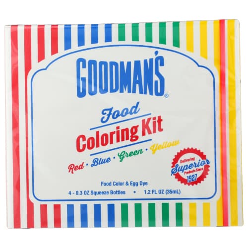 Goodman's Food Coloring Kit