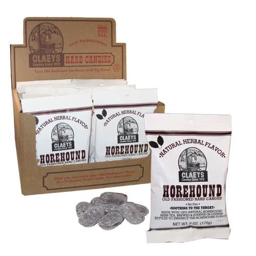 Claey's Old Fashioned Horehound Hard Candy In Bag