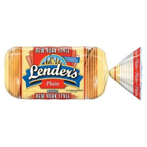Lenders Frozen Bagels • Plain