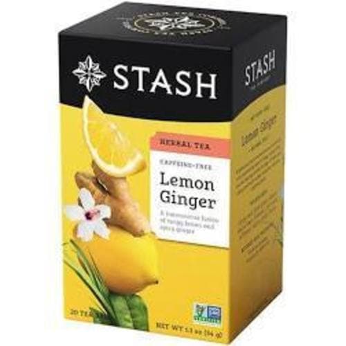 Stash Lemon Ginger Herbal Tea