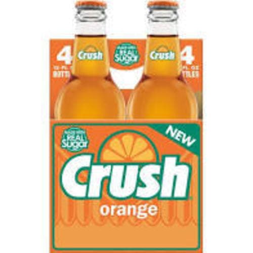 Crush Soda • Orange 4pk / 12oz