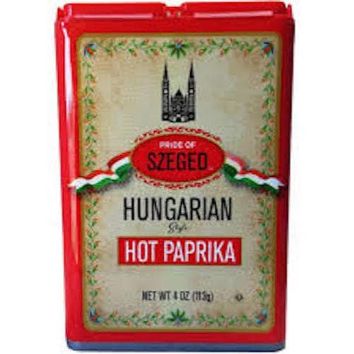 Szeged Hot Paprika Hungarian Style