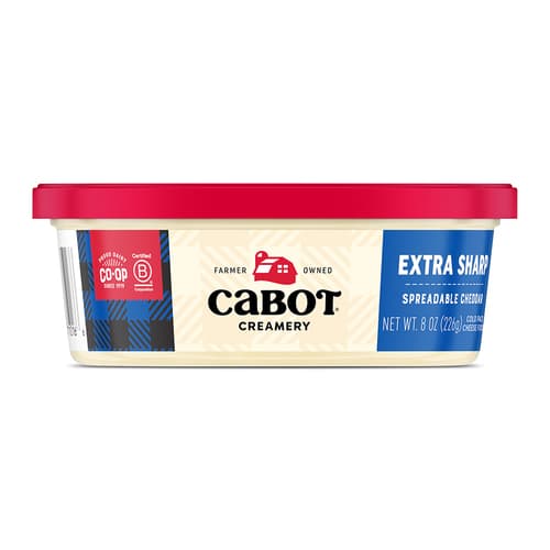 Cabot Extra Sharp Cheddar Spreadable Cold