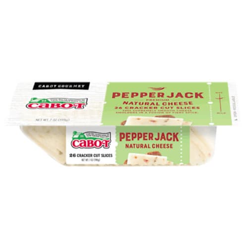 Cabot Pepper Jack Cracker Cut