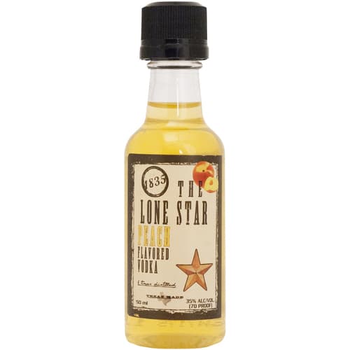 Lone Star Texas Vodka • Peach 50ml (Each)