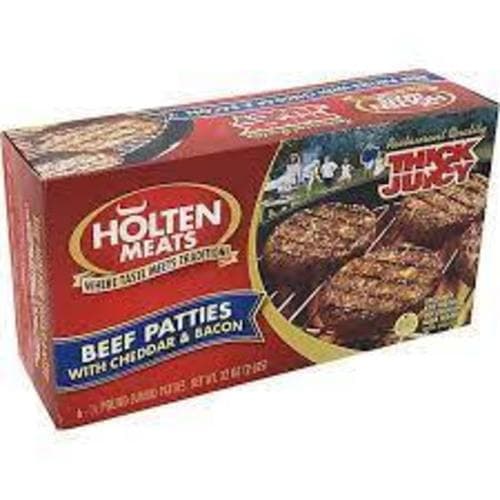 Bradshaw Ranch Beef Patties Cheddar Bacon