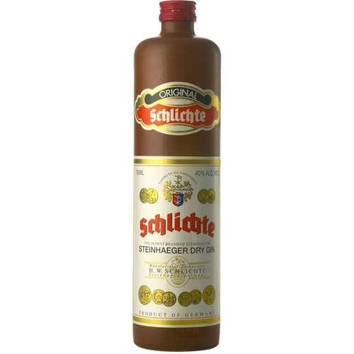 Schlichte Steinhaeger Gin