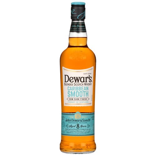 Dewars Blended Scotch • 8yr Caribbean Cask Finish