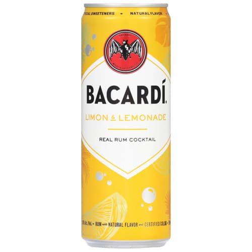 Bacardi Cocktails • Lemonade 4pk-355ml