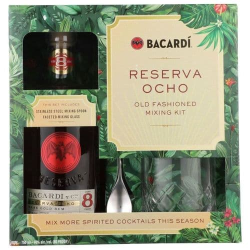 Bacardi Rum • 8yr with Mixing Glass