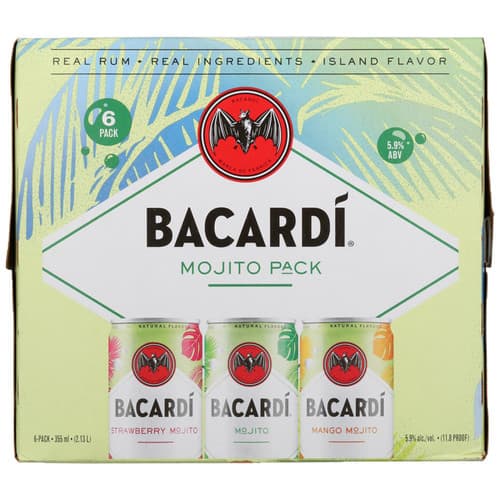 Bacardi Cocktails • Variety Pack #2 6pk-12oz