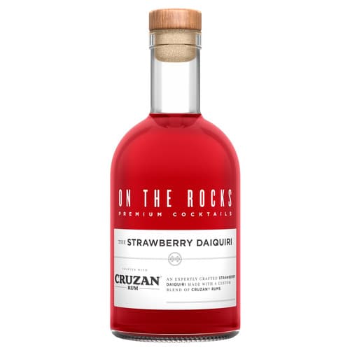 On The Rocks Cocktails • Cruzan Strawberry Daiquiri