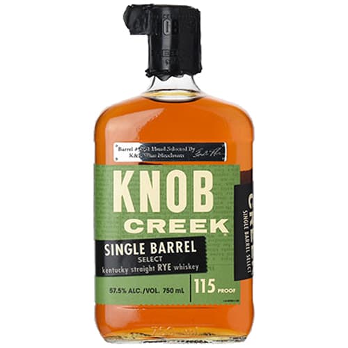Spec's Single Barrel • Knob Creek Rye 115 Proof