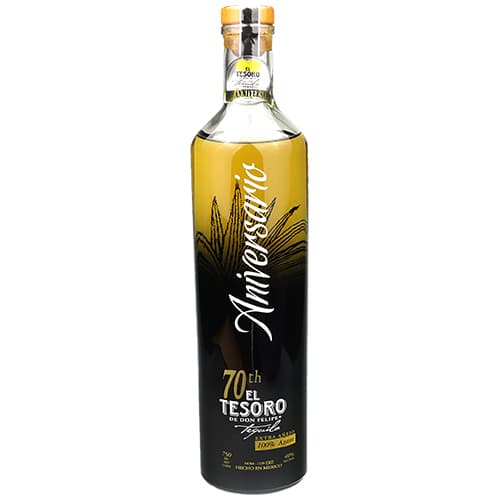 El Tesoro De Don Felipe 70th Aniversario Extra Anejo Tequila