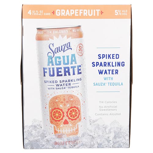Agua Fuerte Cocktails • Grapefruit Margarita 4pk-355ml