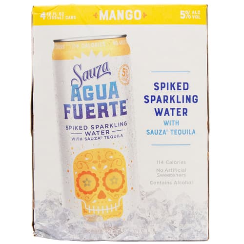 Agua Fuerte Cocktails • Mango Margarita 4pk-355ml